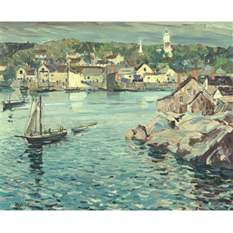THE INNER HARBOR, GLOUCESTER - Jonas Lie