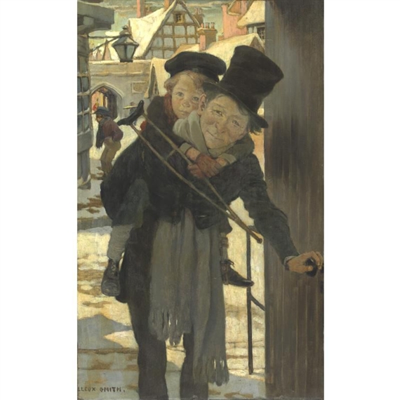 TINY TIM AND BOB CRATCHIT ON CHRISTMAS DAY