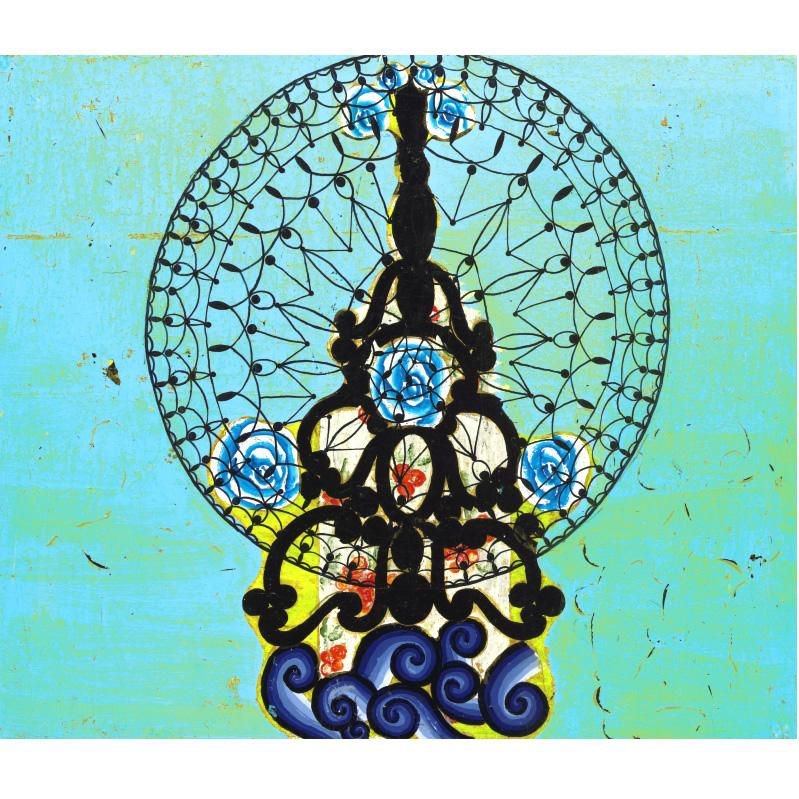 Artwork by Beatriz Milhazes, A PLANTA E ALLÁ DA BANANA