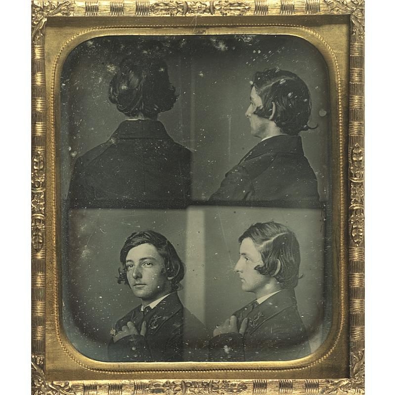 Artwork by Alexander Hesler, MULTIPLE PORTRAIT OF JAMES DUNCAN GRAHAM, JR.