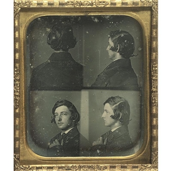 MULTIPLE PORTRAIT OF JAMES DUNCAN GRAHAM, JR. - Alexander Hesler