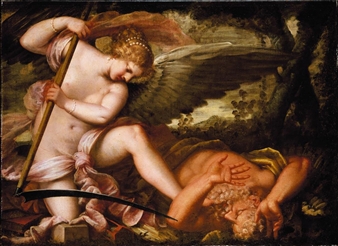 PADUA 1605 - 1687 VENICE TIME BEING OVERCOME BY TRUTH - Pietro Liberi