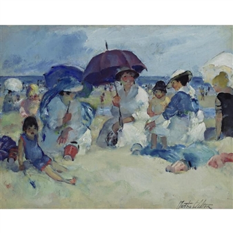 ON THE BEACH - Martha Walter