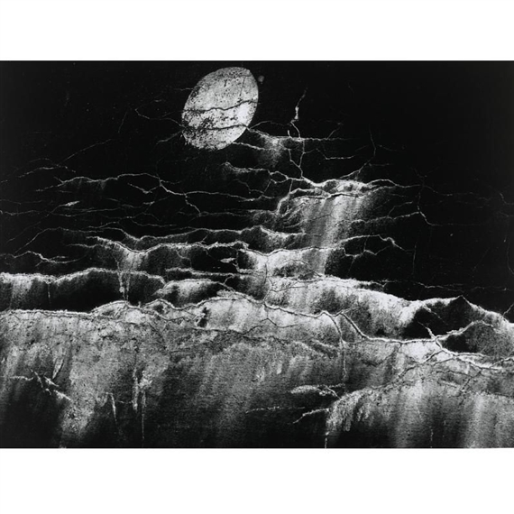 'PULTNEYVILLE, N. Y.' (MOON AND WALL ENCRUSTATIONS)