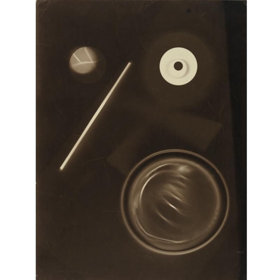 László Moholy-Nagy | UNTITLED (PHOTOGRAM WITH CIRCULAR SHAPES AND ...