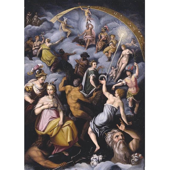 Jacopo Zucchi | THE ASSEMBLY OF THE GODS | MutualArt