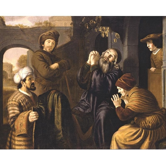 Jan Victors | JACOB BEING SHOWN JOSEPH'S ROBE (GENESIS 37: 32 -33 ...