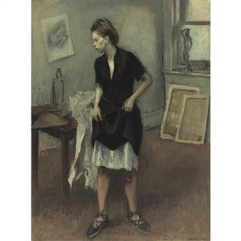 STUDIO INTERIOR - Raphael Soyer
