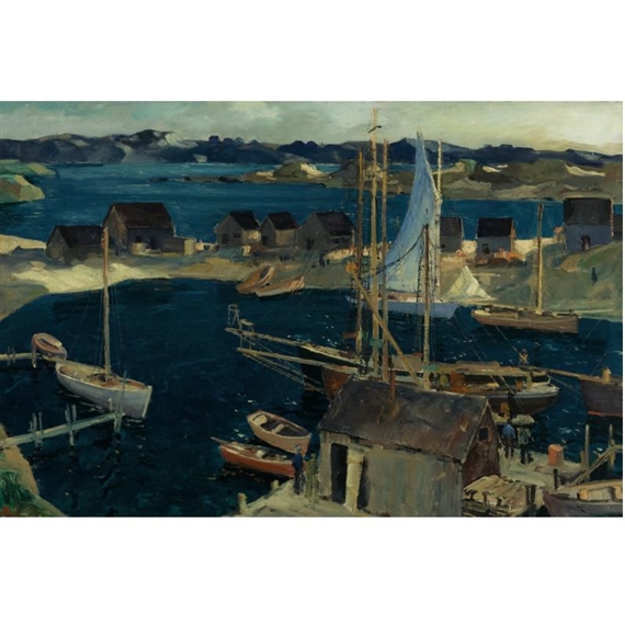 THE INNER HARBOR by Jonas Lie