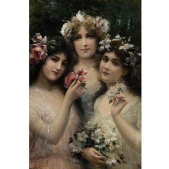 FRENCH, 1872-1919 THE THREE GRACES - Émile Vernon