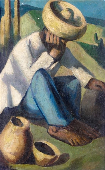 MEJICANO (THE MEXICAN) by Aurelio Bibiano de Arteta y Errasti
