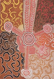 Dinny Nolan Tjampitjinpa (Aboriginal Australian, Circa  1922)