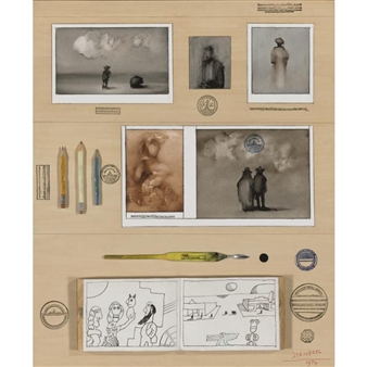 THE SKETCHBOOK TABLE - Saul Steinberg