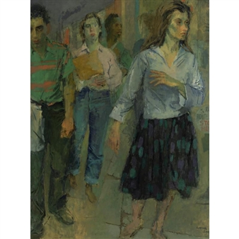 THE PEDESTRIANS - Raphael Soyer