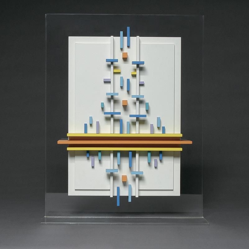 Eli Bornstein | STRUCTURIST RELIEF NO. 2, 1965 (MODEL) | MutualArt