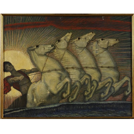 HELIOS by Franz von Stuck