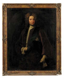 PORTRAIT OF ROBERT HARLEY, 1ST EARL OF OXFORD (1661-1724) [JONATHAN RICHARDSON, PORTRAIT VON ROBERT HARLEY, EARL OF OXFORD] - Jonathan Richardson