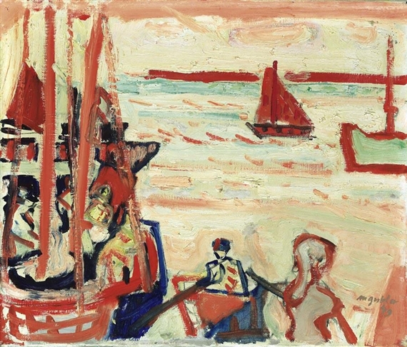 VENEDIG, 1949 VENICE, 1949 by Max Gubler