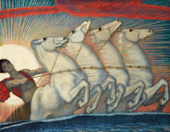 HELIOS by Franz von Stuck