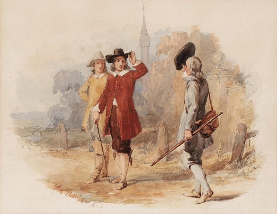 John Absolon | THE GREETING | MutualArt