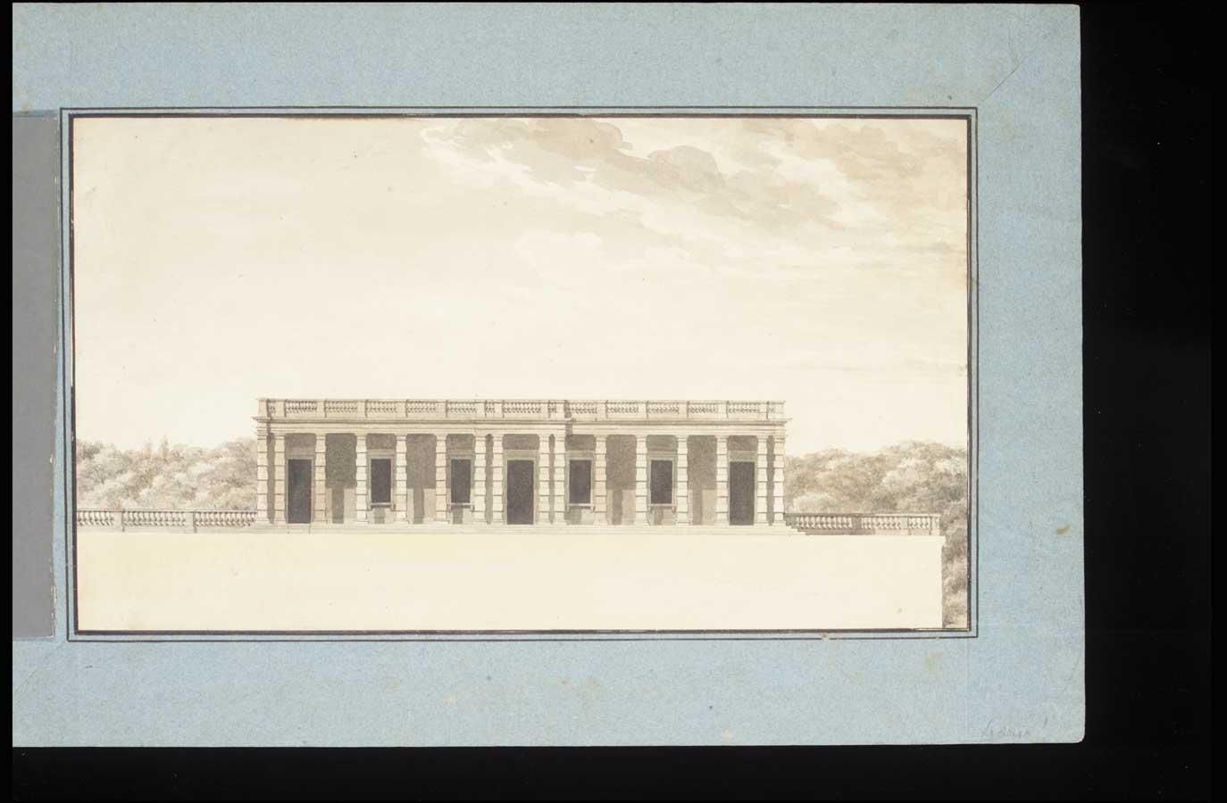 Claude-Nicolas Ledoux | DESIGN FOR AN ORANGERIE | MutualArt