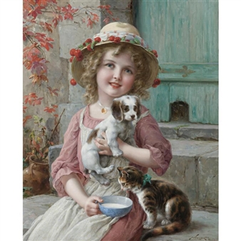 FRENCH, 1872-1919 NEW FRIENDS - Émile Vernon