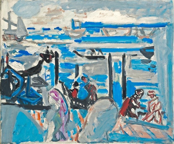 VENEDIG, 1949 VENICE, 1949 by Max Gubler