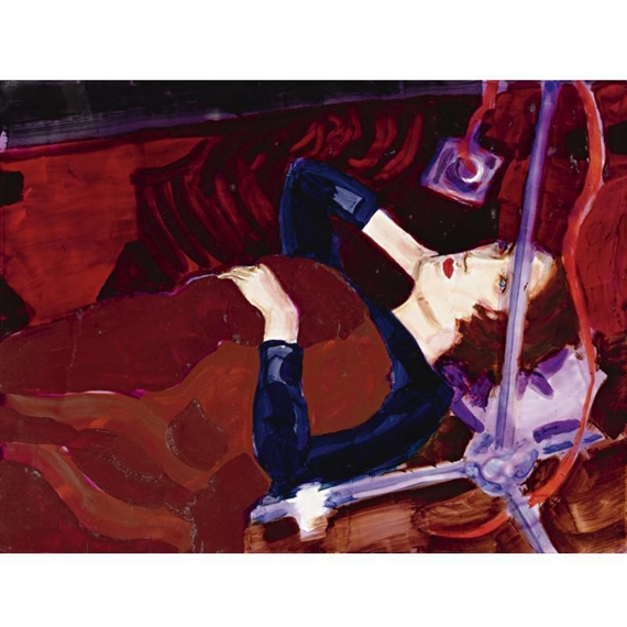 Elizabeth Peyton | DAVID HOCKNEY, AGE 32 | MutualArt