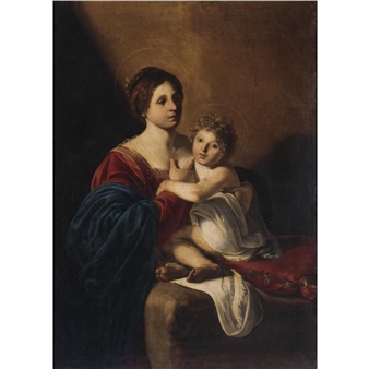 The Virgin and child - Nicolas Tournier