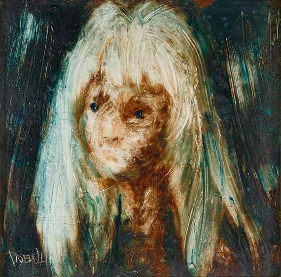 STUDY OF A YOUNG GIRL by William Dobell