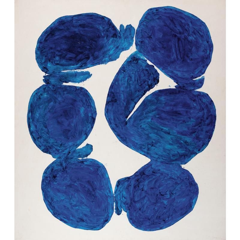 Artwork by Simon Hantaï, Meun, Made of oil on canvas