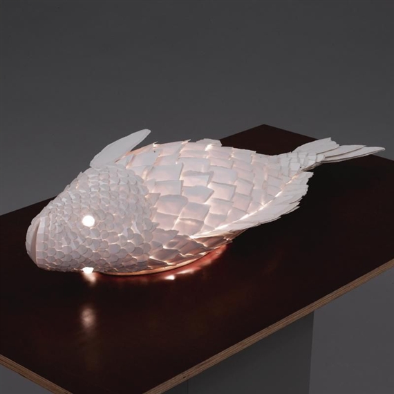 Fish Lamp by Frank Gehry, FullFormat:,year,1984