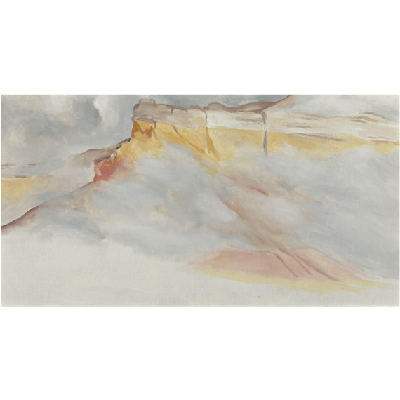 Ghost Ranch Cliffs by Georgia O'Keeffe, FullFormat:,year,1952