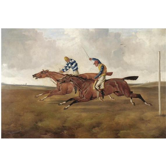 Neck and Neck by Alfred Wheeler