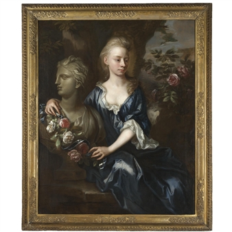 Portrait of Isabella Willis ( d. 1727) - John Closterman