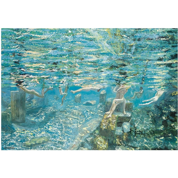 swimmers by Maria Filopoulou