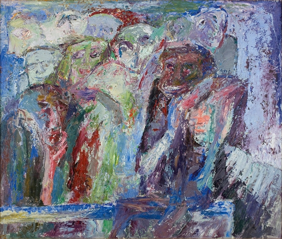 THE PASSENGERS by Jon Molvig, FullFormat:circa,year,1956