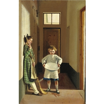 Adriano Cecioni Gioie Materne Mutualart