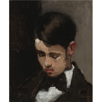 Portrait of Harry W. Barnitz - Thomas Eakins