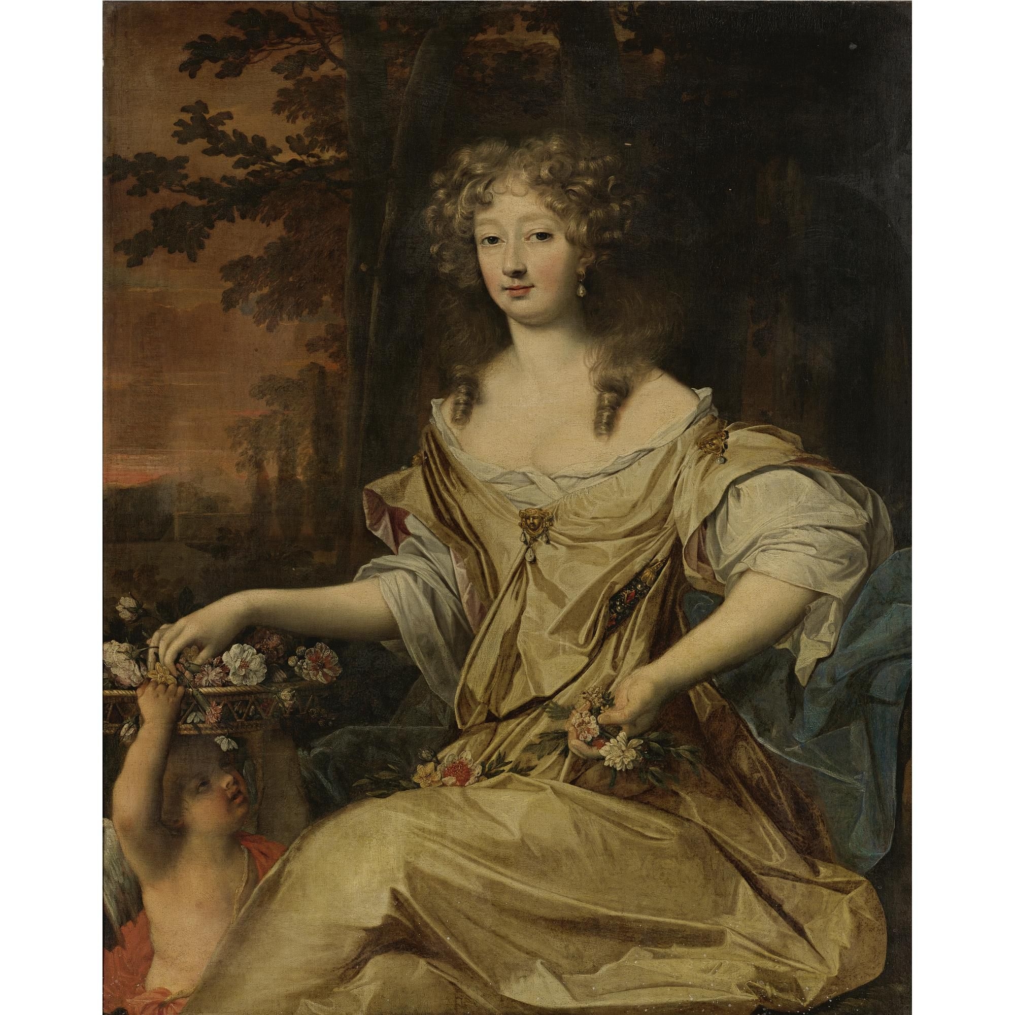 Райт фаворитка. John Michael Wright), 1617-1694. «Портрет леди Элизабет Кеппел» 1761 г.