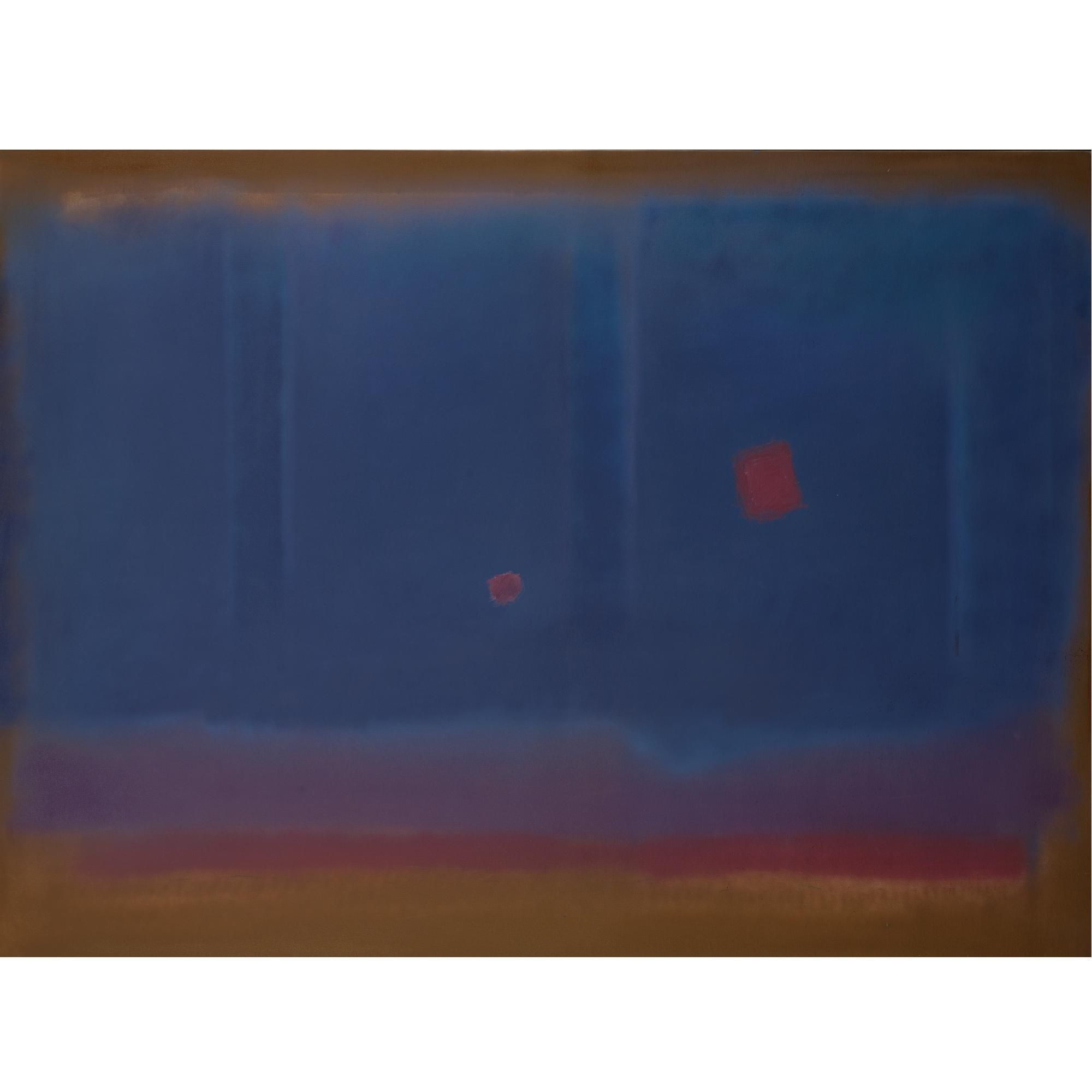 Artwork by Esteban Vicente, Interior, Made of oil on canvas