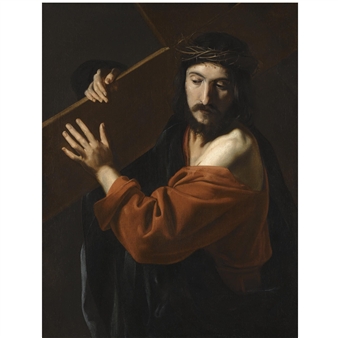 Christ carrying the cross - Nicolas Tournier