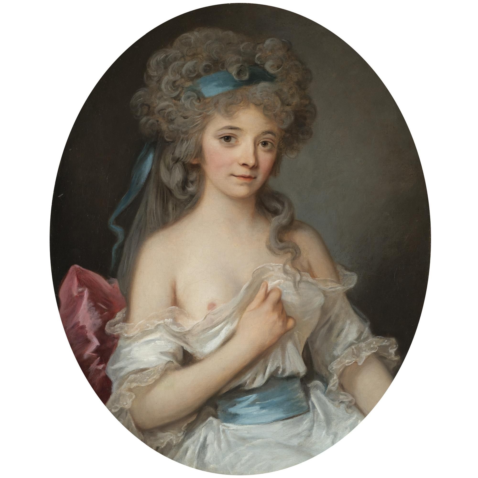 Интимный портрет 18 века