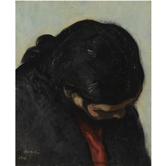 Estudio de mujer (Study of a Woman) - Isidro Nonell