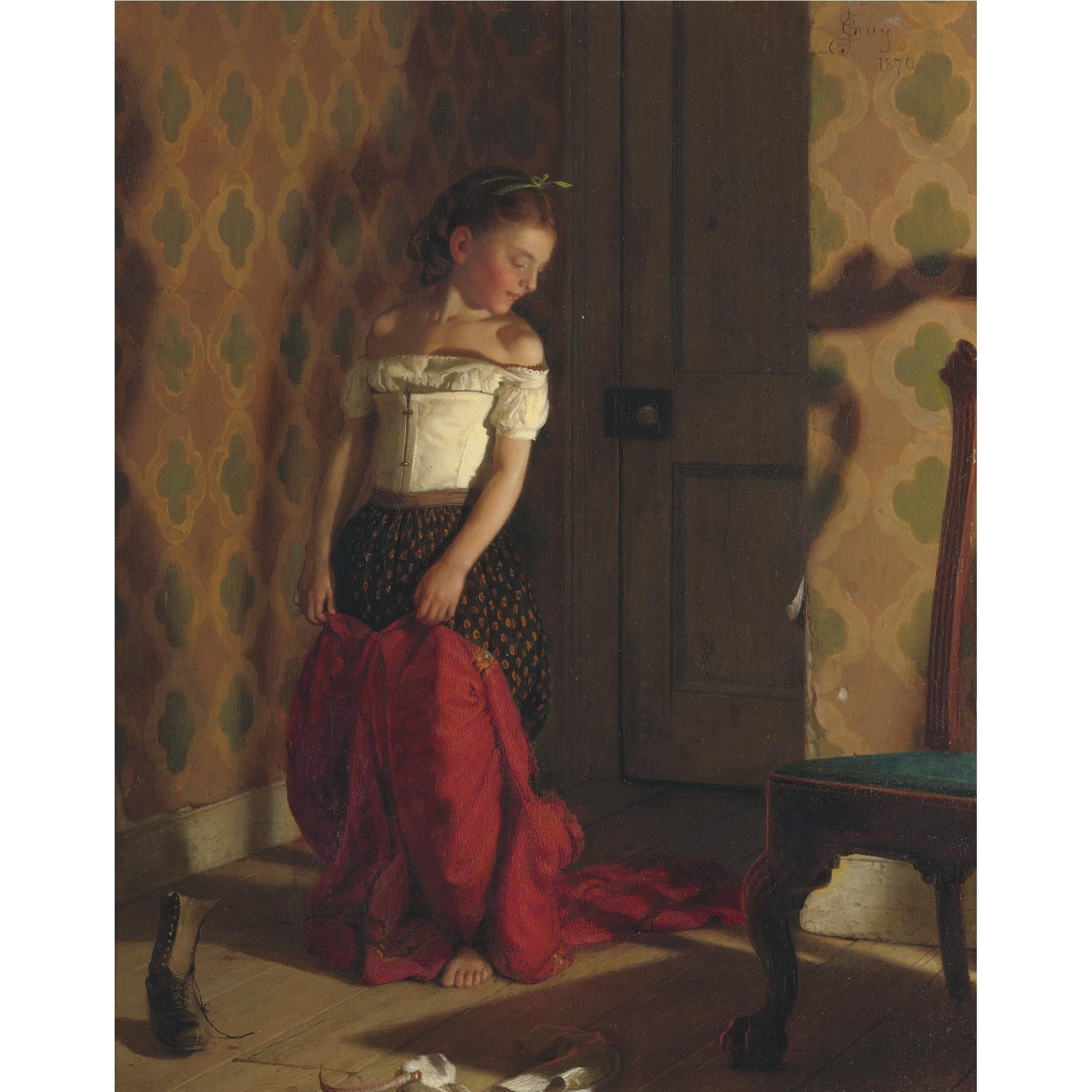 Toile Ou Cadre Mural – Œuvre De Seymour Joseph Guy, Prêt à Accrocher, Décoration Salon Ou Chambre