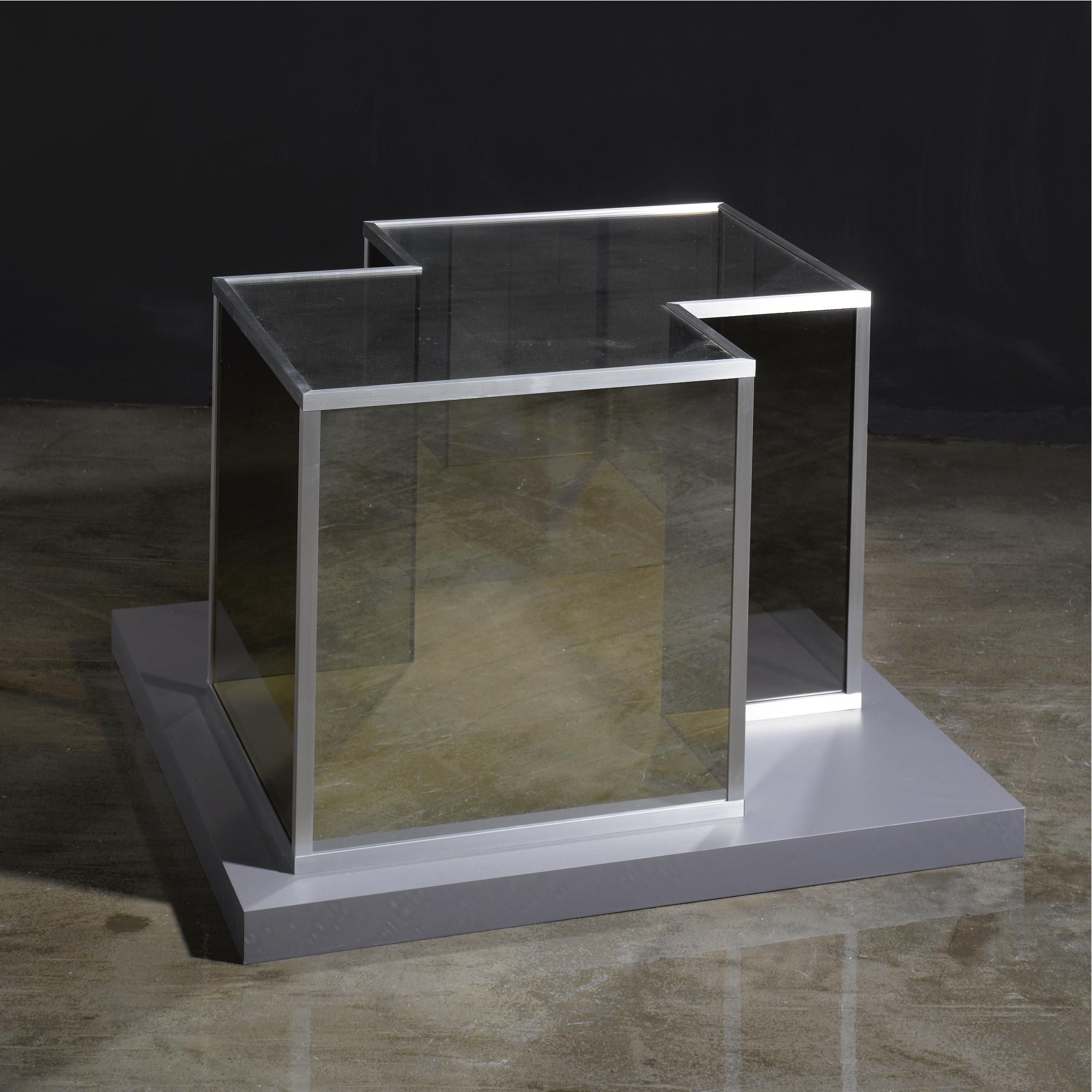 Dan Graham TwoWay Mirror Joined Cubes (1996) MutualArt