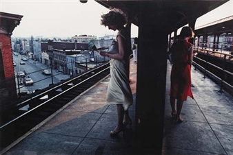 Subway portrait - Bruce Davidson