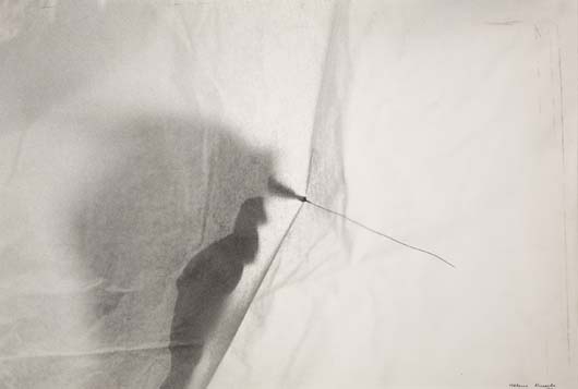 Dessin Habité (Inhabited Drawing) by Helena Almeida, 1977