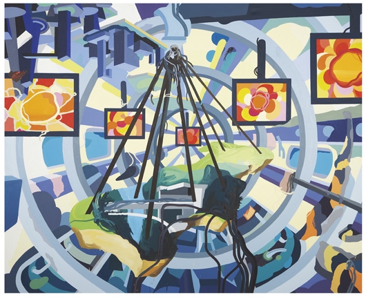 Transall Delivering a Piece of My Hometown by Franz Ackermann, 2001