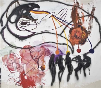 Burning Ashes - Rita Ackermann